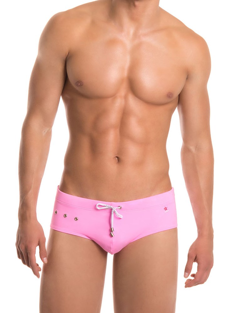 Pink swim briefs Clearance