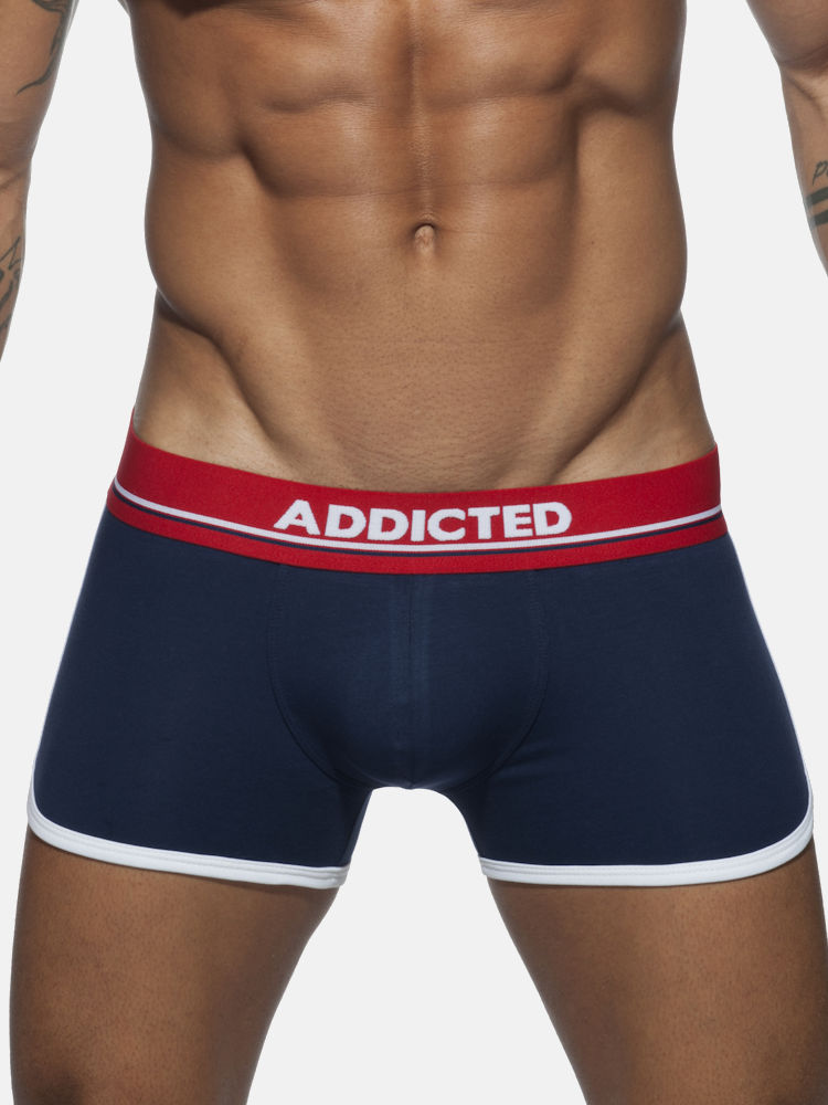 Addicted Ad729 Curve Boxer Navy