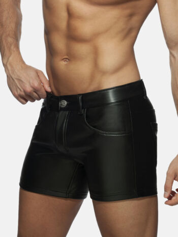 Addicted Ad867 Fetish Shorts Black