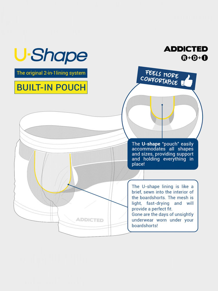 Addicted U Shape Swimwear Sportswear Technolo