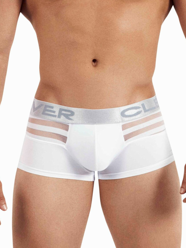 Clever Underwear Ammolite Latin Boxer 2210 White