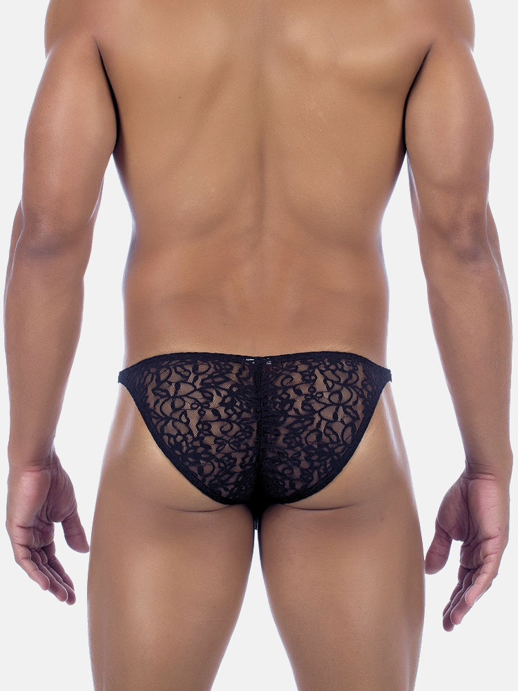 Joe Snyder Maxi Bulge Bikini Jsmbul01 Lace Black