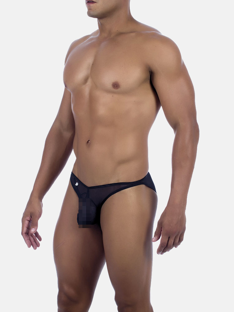 Joe Snyder Maxi Bulge Bikini Jsmbul01 Mesh Black
