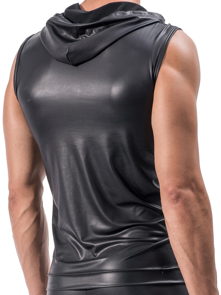 Manstore M510 Hoodie Tank 209553 Black 1