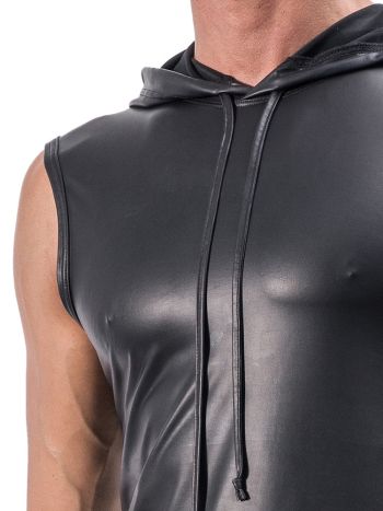 Manstore M510 Hoodie Tank 209553 Black 2