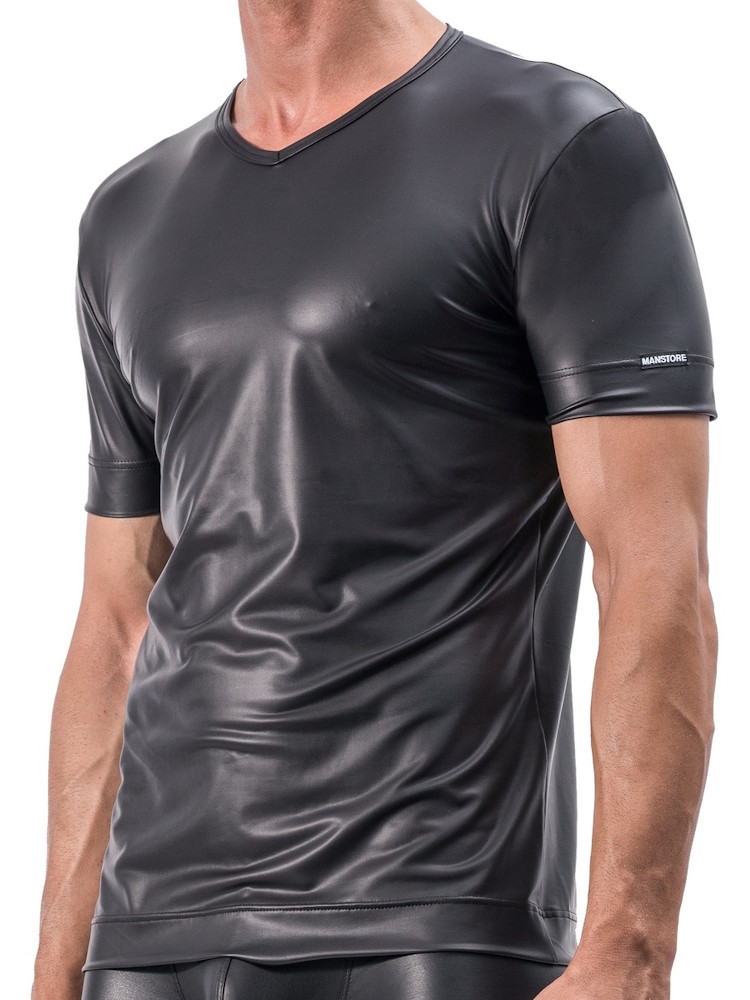 Manstore M510 V Neck Tee 209557 Black 3