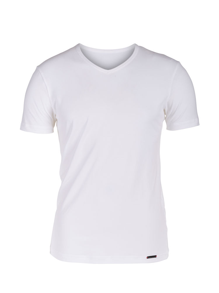 olaf benz red1601 v-neck shirt regular 107418 white