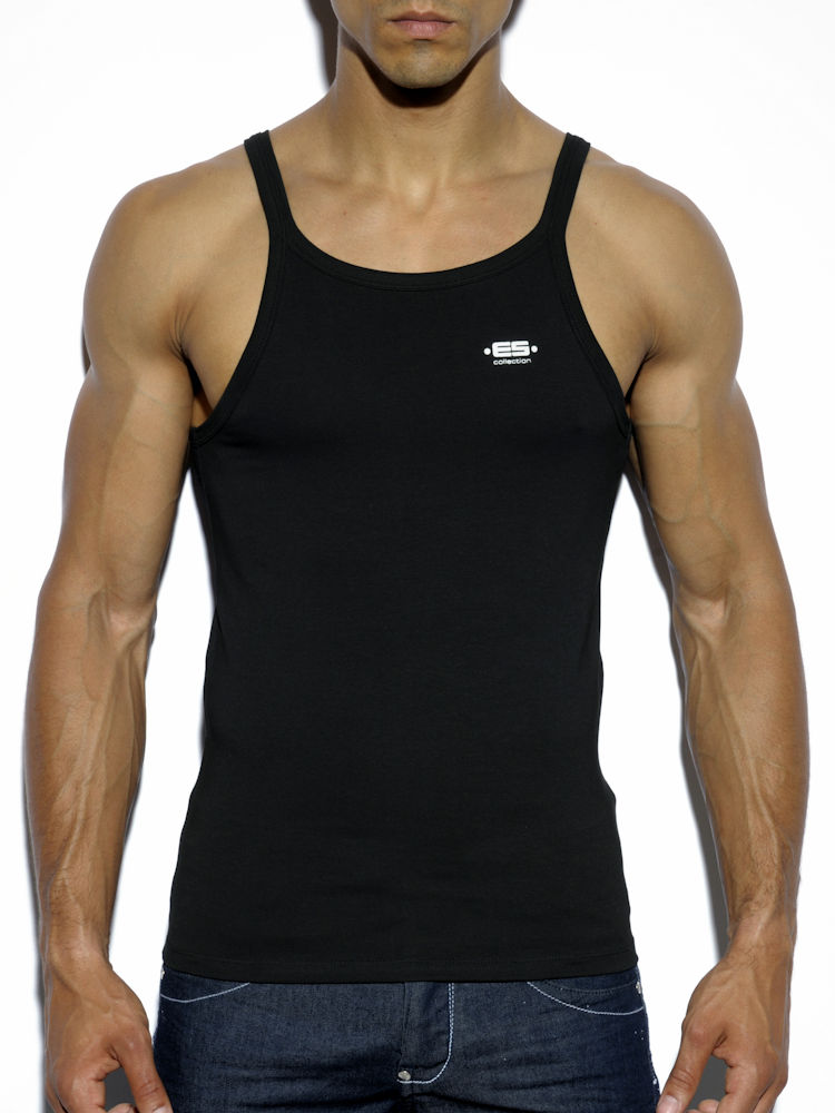 Es Collection Ts187 Summer Tank Top Black C10