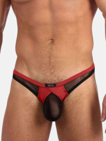 Gregg Homme X Rated Maximiser Thong 85004 Red