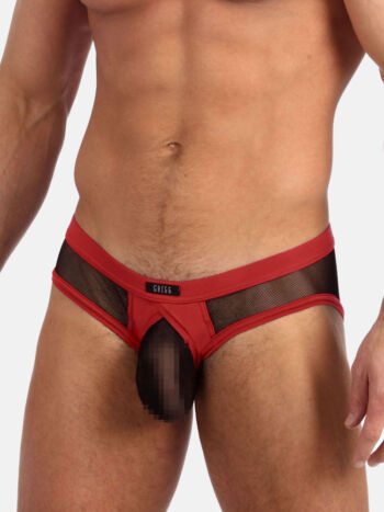 Gregg Homme X Rated Maximiser Briefs 85003 Red 1