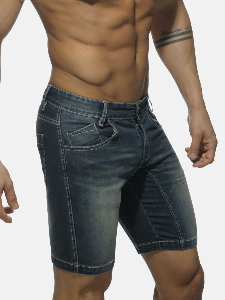 Addicted jeans short for men - Knee-length shorts - BodywearStore