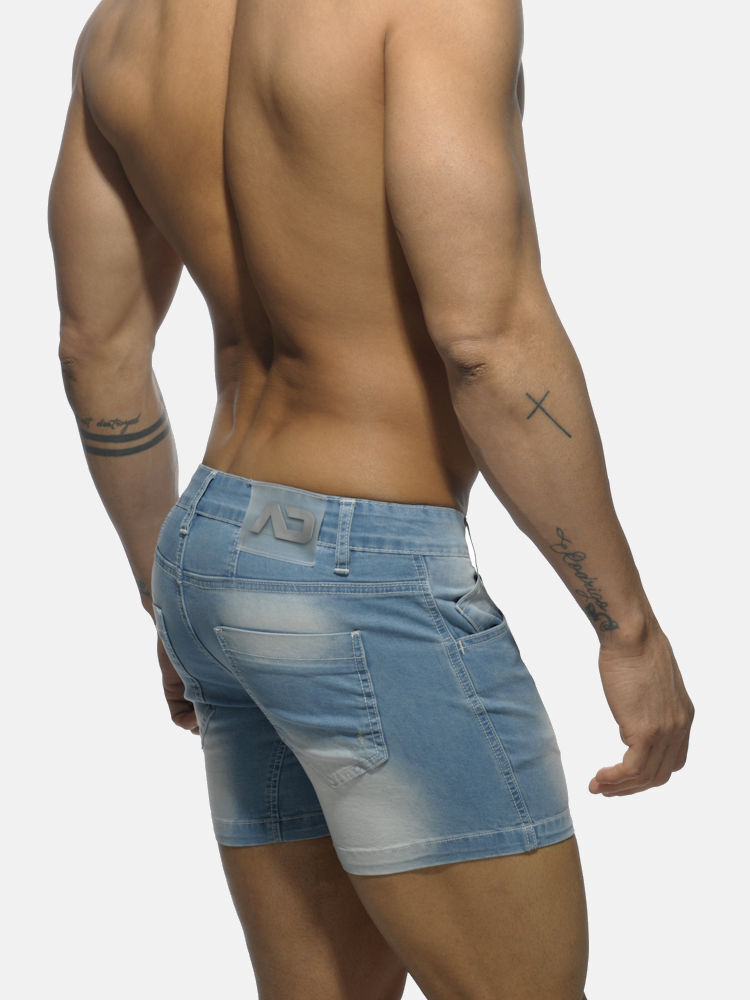 Addicted Ad530 Short Jeans Blue Jeans C500 3