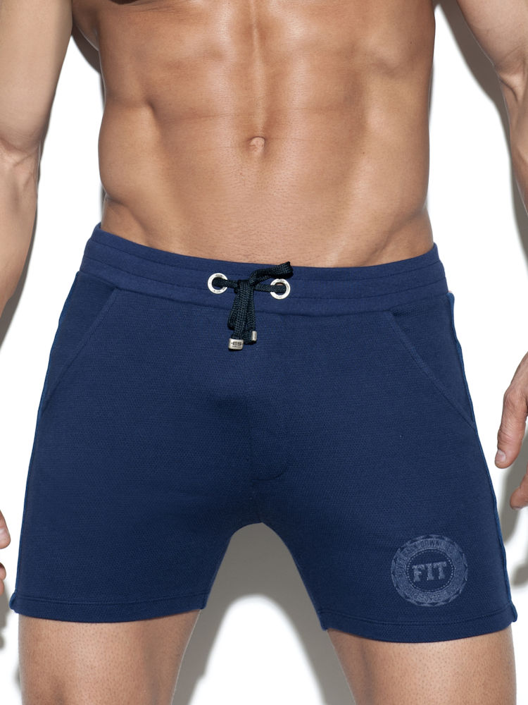 Es Collection Sp210 Fit Tape Sport Short Navy C09 1