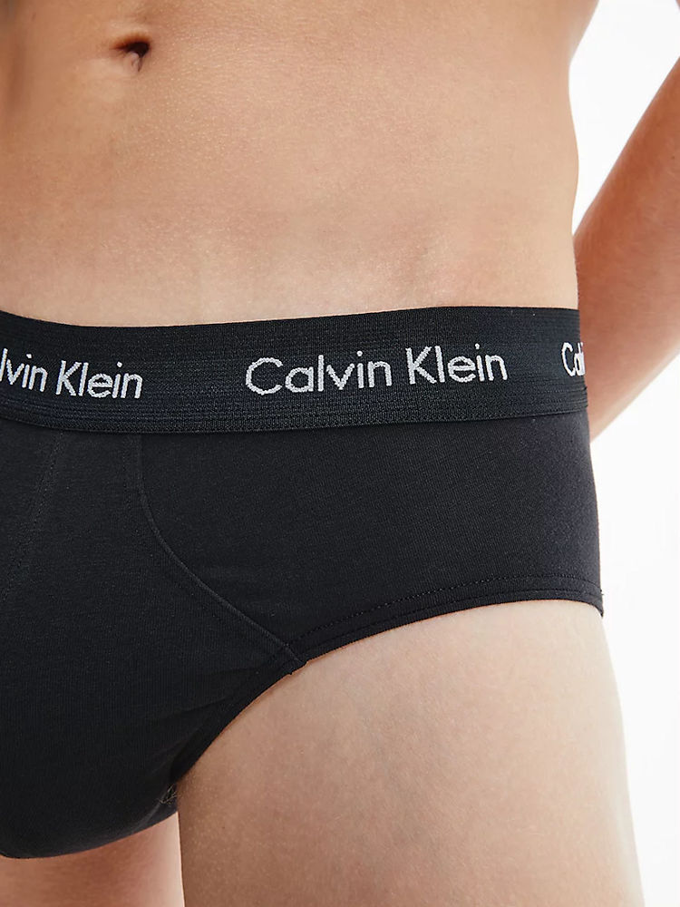 3 pack Calvin Klein Hip Brief - Cotton briefs - BodywearStore