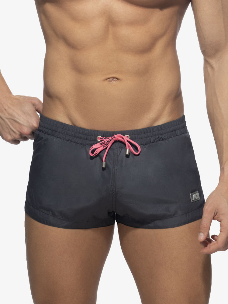 Addicted Ads111 Basic Mini Short Charcoal C15 1