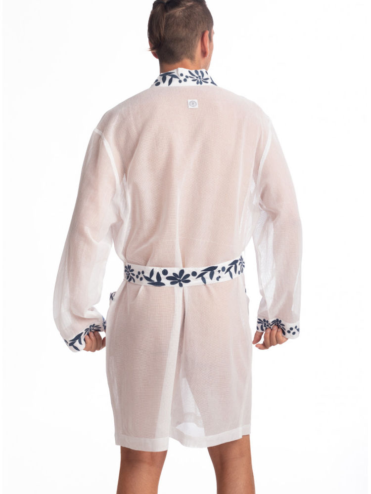 Lhomme Invisible Santorini Kimono Hw140 SAN 002 2