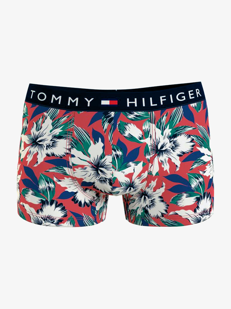 Tommy Hilfiger Trunk Microfiber Print Um01821 0l6 Tropical Floral Frosted 1