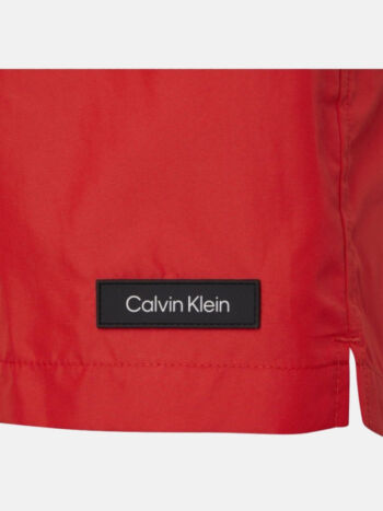 Calvin Klein Crimson Red Swim Short