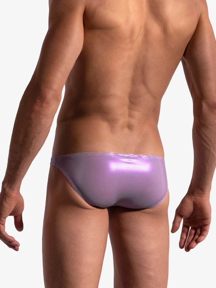 Manstore M2198 Low Rise Brief 211911 White Lilac 1