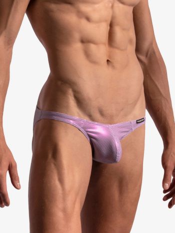 Manstore M2198 Low Rise Brief 211911 White Pink 2