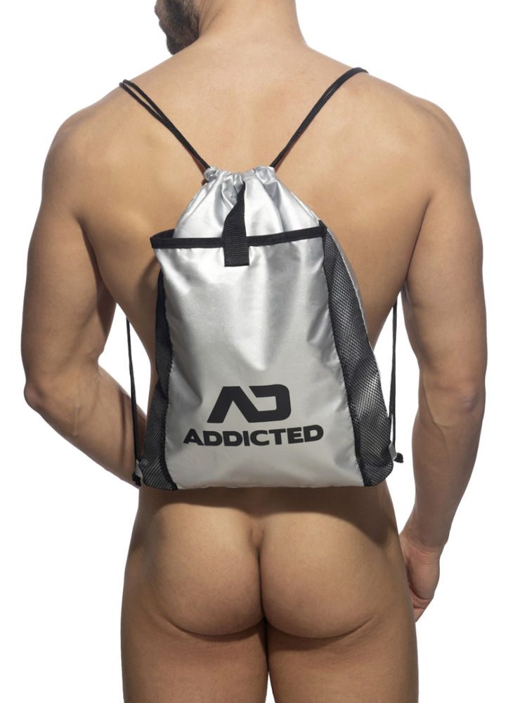 Addicted Ad1076 Ad Beach Bag5.0 Silver 4