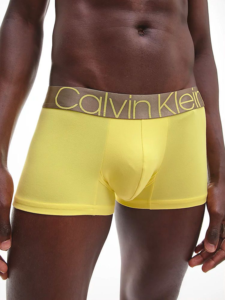 Calvin Klein Icon Low Rise Trunk 000nb2540A ZI1 Mesquite Lime 1