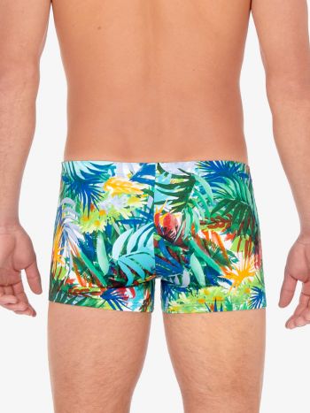 Hom Swim Shorts Palms 405657 Green Print 2