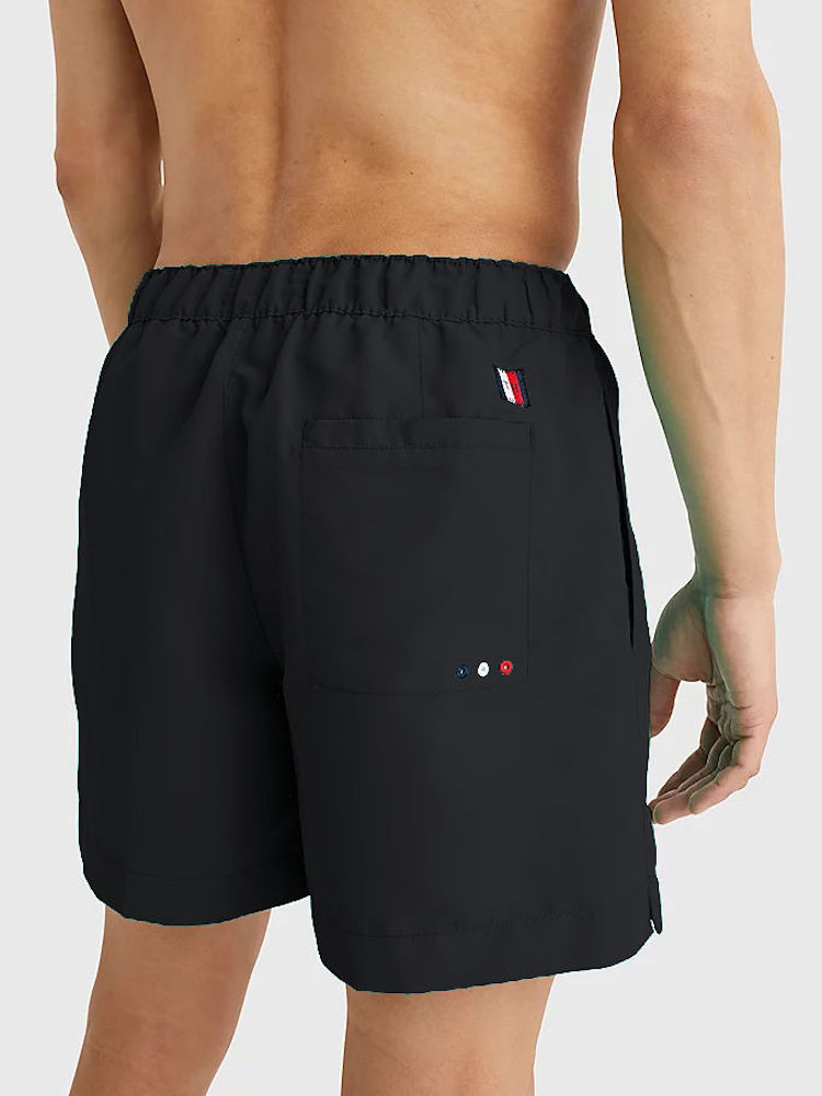 Tommy Hilfiger Medium Drawstring Swim Shorts Um02299 Bds Black 2
