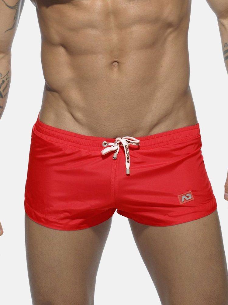 Addicted Ads111 Basic Mini Short C06 Red W1