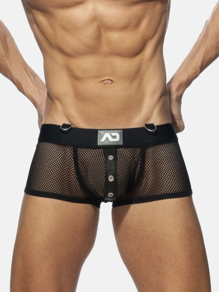 Addicted Fetish Adf78 Mesh Mixed Bottmless Trunk NW1