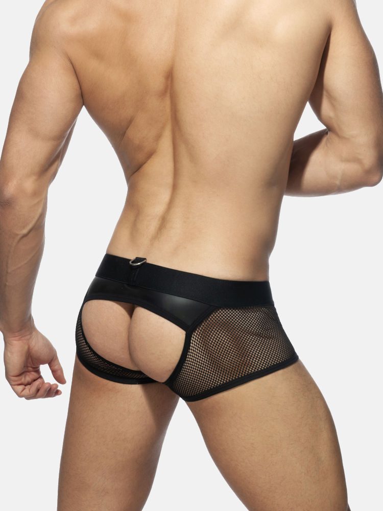 Addicted Fetish Adf78 Mesh Mixed Bottmless Trunk NW4