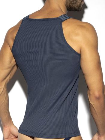 Es Collection Ts294 Recycled Rib Tank Navy C09 4