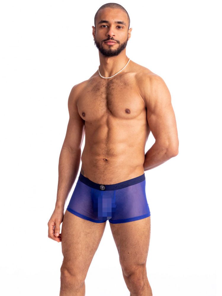 Lhomme Invisible Caprera Hipster Push Up My39 Blue 1
