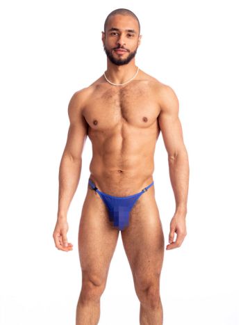 Lhomme Invisible Caprera String Striptease My83 Blue 4