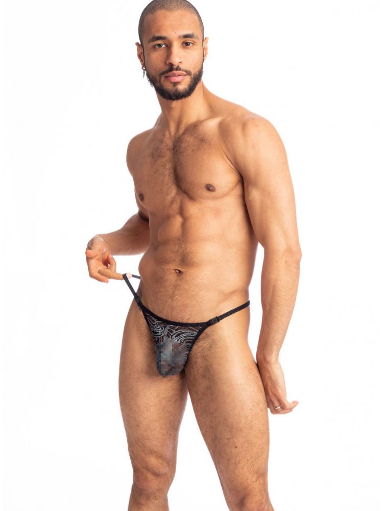 Lhomme Invisible Giardini Mortella Striptease Thong Uw08 GIA 3