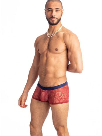 Lhomme Invisible Red Dahlia Hipster Push Up MY39 3