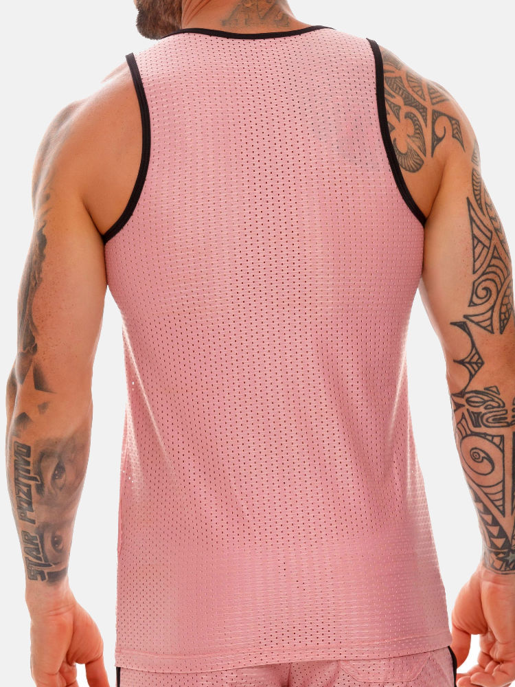 Jor Activewear 1637 Electro Tank Top Pink 1