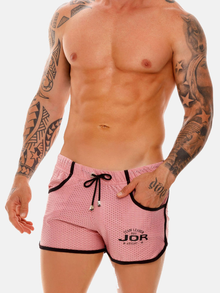 Jor Activewear 1691 Electro Short Pink 2