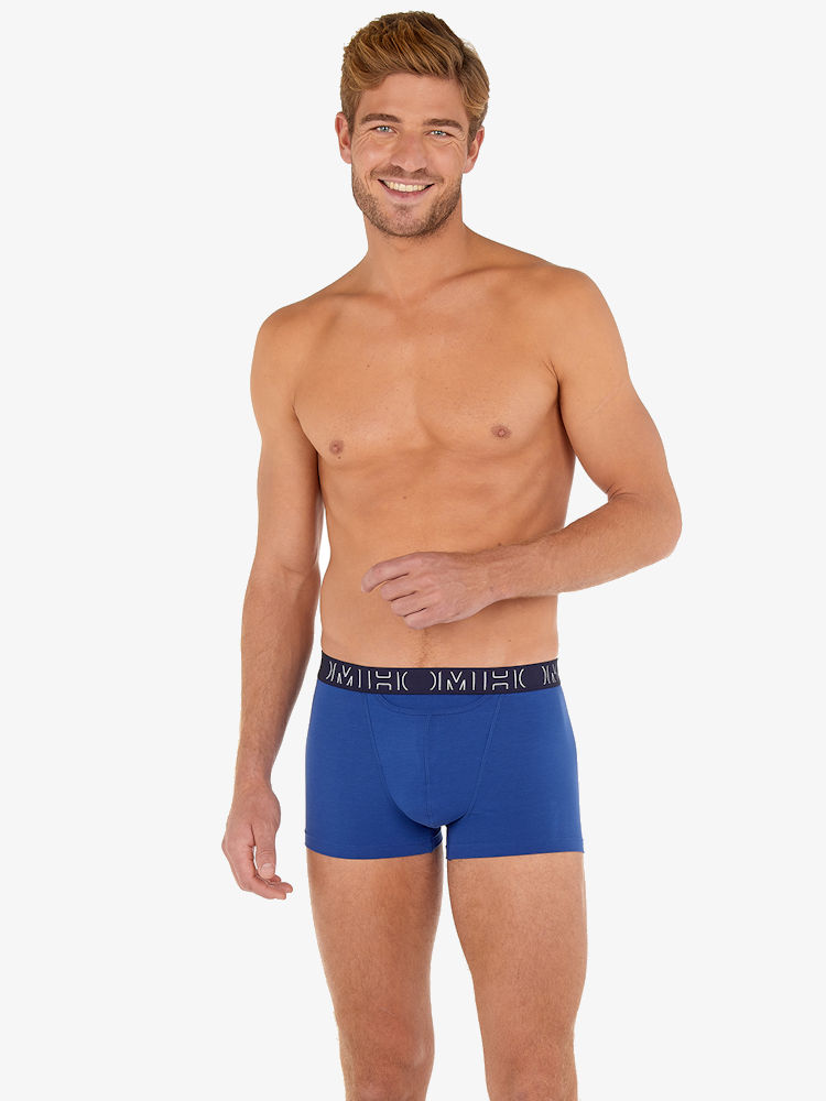 Hom Boxerlines #2 Ho1 Boxers 400405 Navy Bright Blue 3