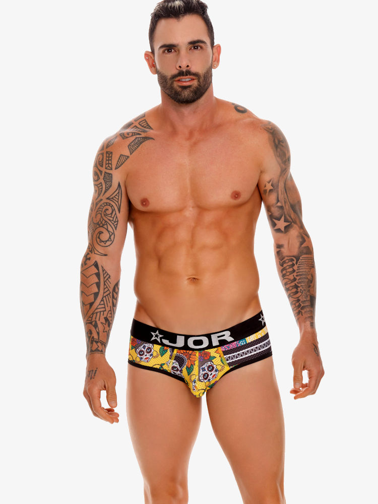 Jor Underwear 1649 Guadalupe Brief Print 3