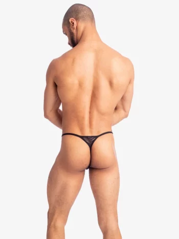 Lhomme Invisible Good Vibrations String Striptease My83 Black 3