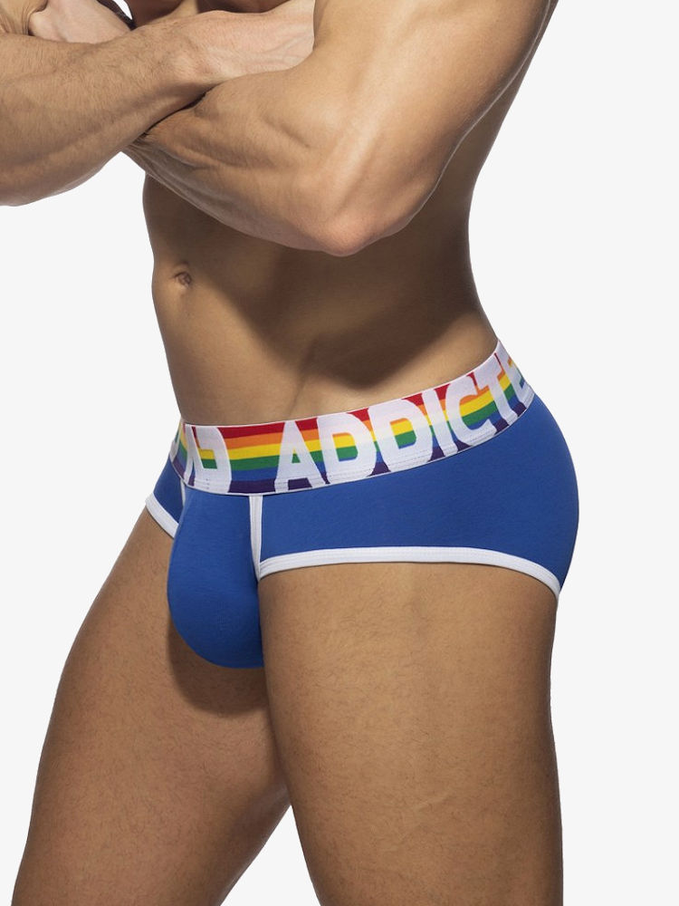 Addicted Ad1142P 6 Pack Rainbow Brief Mc 2