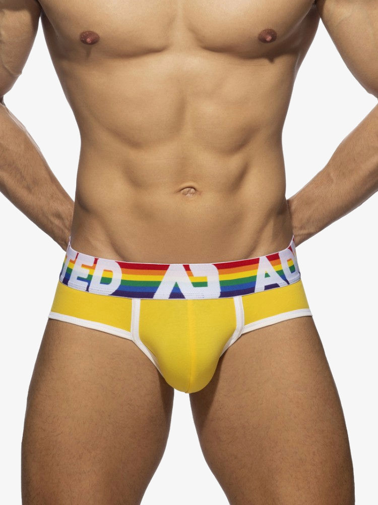 Addicted Ad1142P 6 Pack Rainbow Brief Mc 3