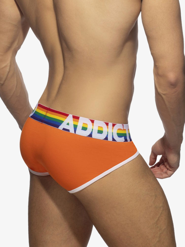 Addicted Ad1142P 6 Pack Rainbow Brief Mc 4