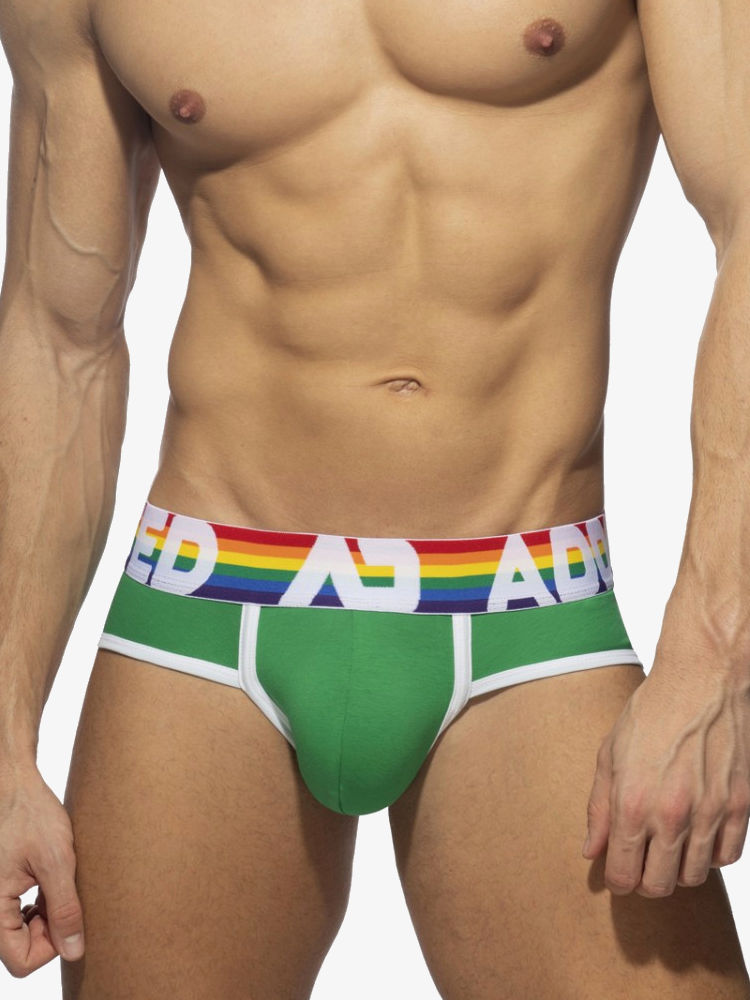 Addicted Ad1142P 6 Pack Rainbow Brief Mc 6