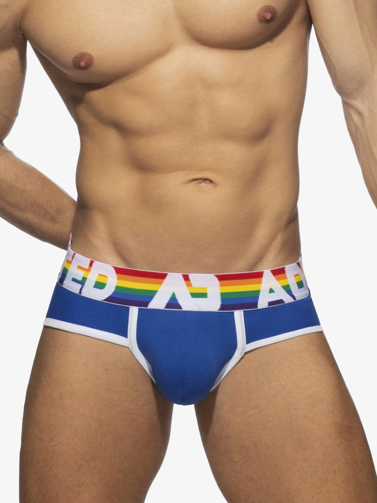 Addicted Ad1142P 6 Pack Rainbow Brief Mc 8