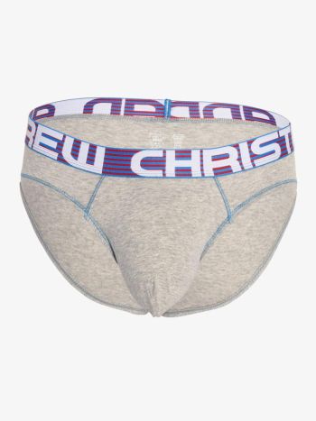 Andrew Christian 92584 Almost Naked Cotton Brief Heather Grey 2