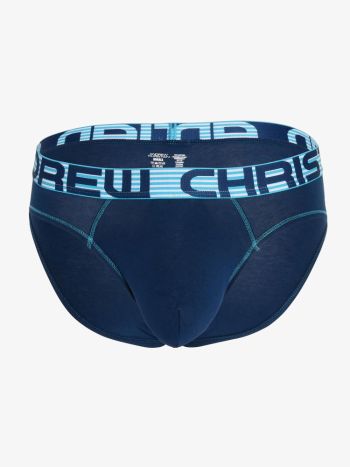 Andrew Christian 92584 Almost Naked Cotton Brief Heather Navy 1