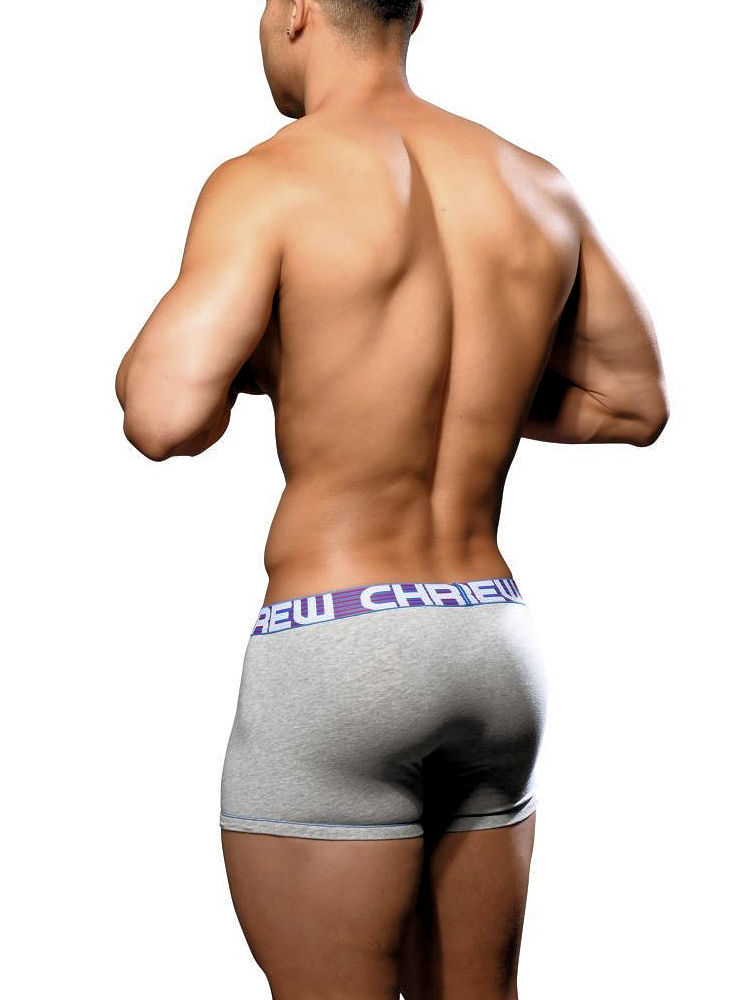 Andrew Christian 92585 Almost Naked Cotton Boxer Heather Grey 3