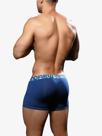 Andrew Christian 92585 Almost Naked Cotton Boxer Navy 3